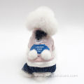 Soft Handsome Bear Cotton Coat Small Dog Clothes